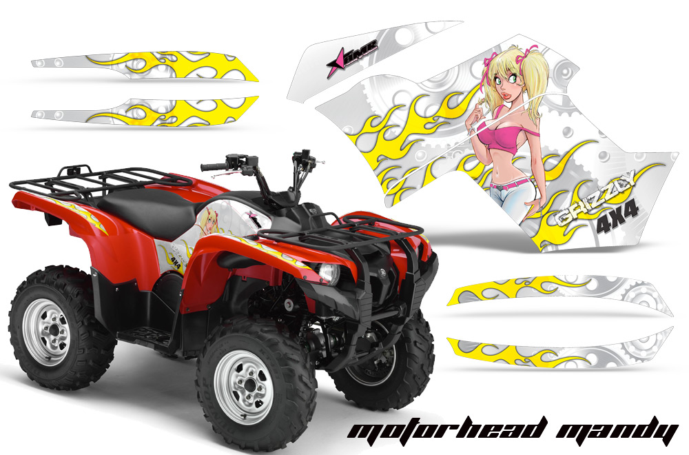 Yamaha Grizzly 700 Graphics mhmpw